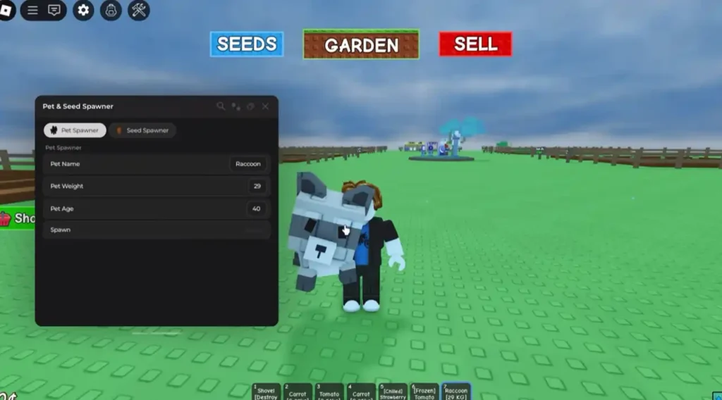 Grow a Garden Spawner Script